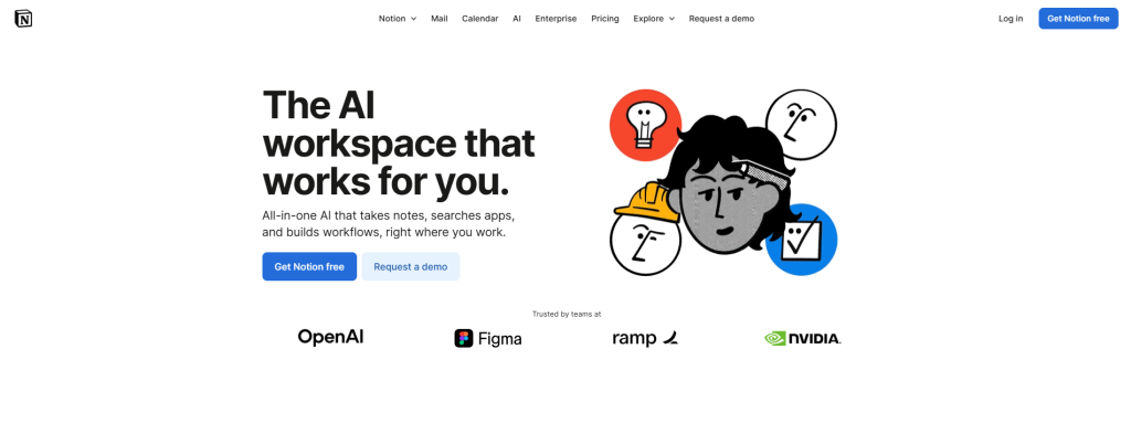 aplicaciones de productividad - Concepto de IA