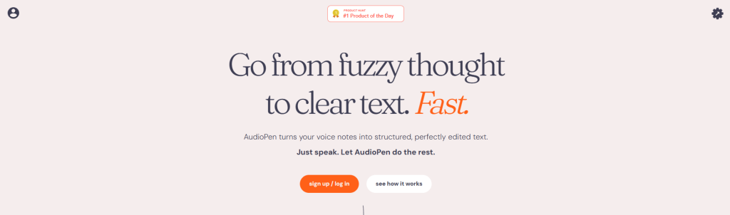 Las mejores aplicaciones - AudioPen